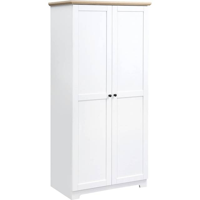 Cabinet With 2 Doors 4 Shelves-White - Home Living | TJ Hughes White