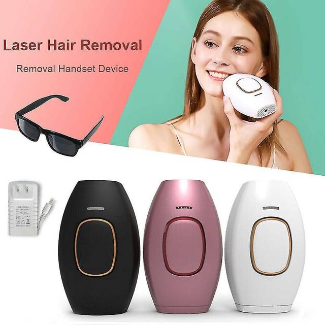 (Black, UK Plug) Ipl Hair Removal Laser Permanent Machine Face Body Leg Home Device With Glasses Australian Standard Plug