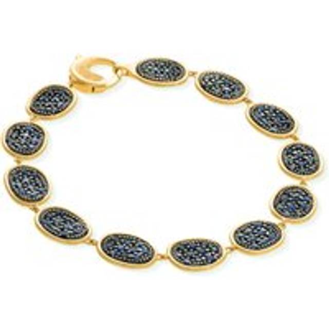 Marco Bicego Lunaria Alta 18ct Yellow Gold Sapphire Bracelet - Yellow Gold