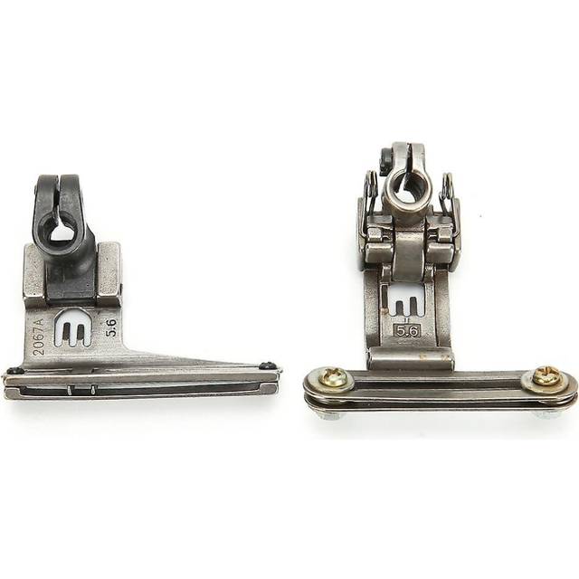 2 Pcs Stretch Sewing Machine Presser Foot 5.6 Stitch Lacework Elastic Foot Sewing Accessories