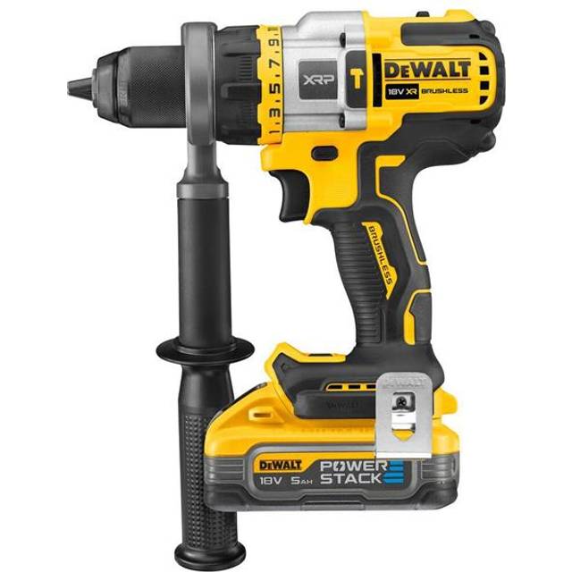 DCD999H2T 18v xr Flexvolt Advantage High Power Combi Drill Kit - 2 x 5.0ah Powerstack Batteries - Dewalt