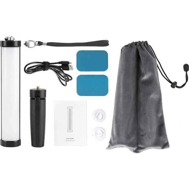 FLASHOOT RGB Handheld Photography Lighting Tube Portable LED Fill Light Video Camera Lamp