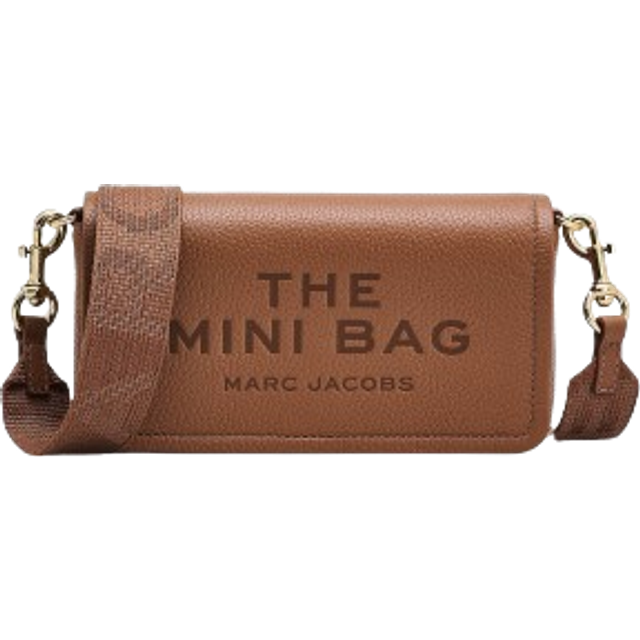 MARC JACOBS Marc Jacobs The Leather Mini Bag in Argan Oil