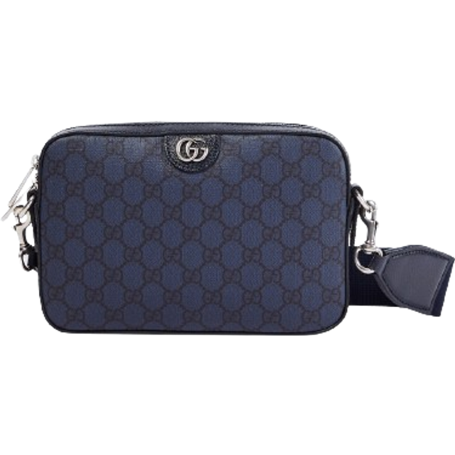 Gucci Ophidia GG Small canvas crossbody bag - blue (One Size)