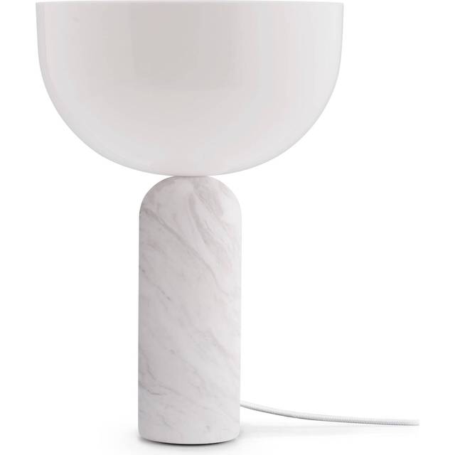 New Works Kizu table lamp small White marble