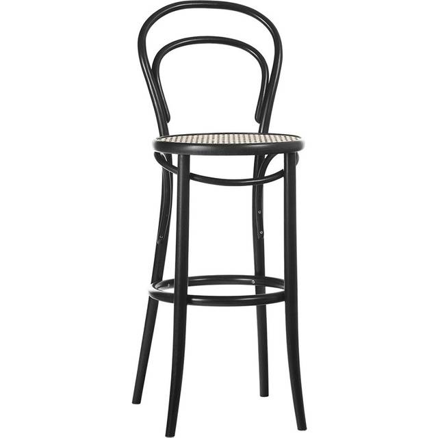 Ton No 14 Barstol Rotting 76 Cm Svart - Barstolar Bok Svart - 315134-000127