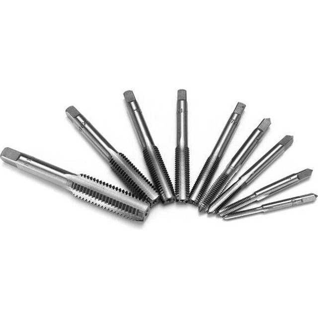 (M12X1.75) 2Pcs M3 to M12 Industrial Metric HSS Right Hand Thread Tap Drill Bits Plug Taps
