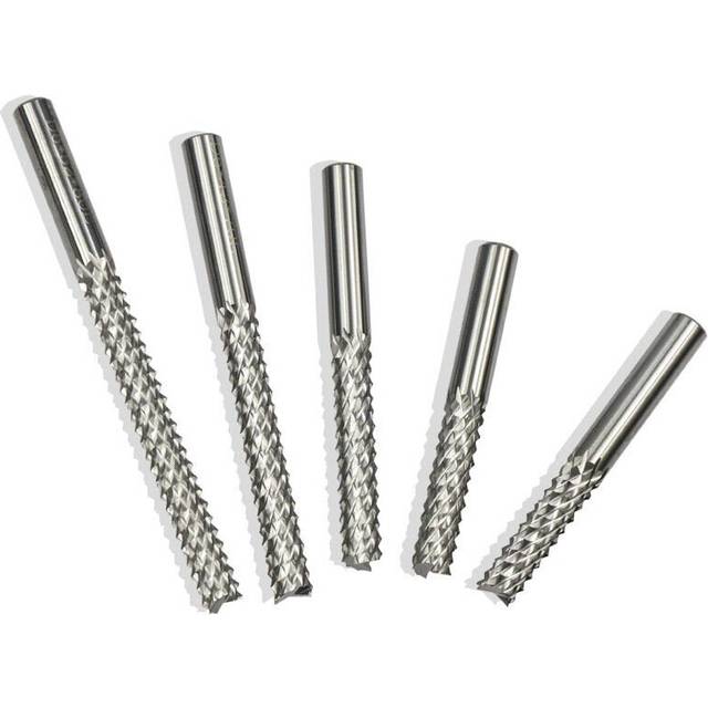 (4mm, 45mm) 1Pc 4/6mm Diameter Corn Milling Cutter For Hard Alloy Tungsten Steel Circuit Board