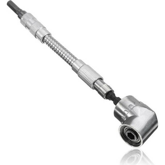 105 1/4 Inch Hex Shank Drill Bit Angle Driver With Flexible Screwdriver Extension Bit Holder