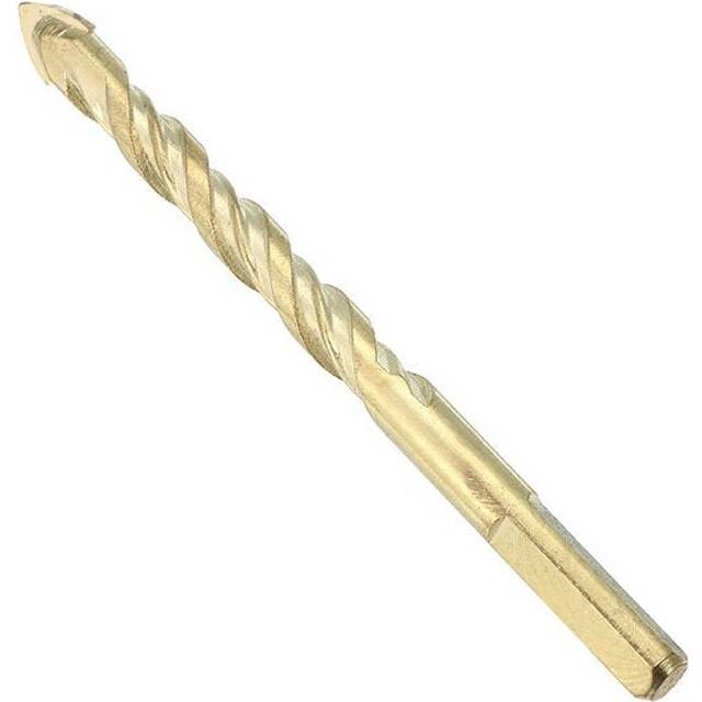 (10mm) 6/8/10mm Yellow Triangle Twist Drill Bit Marble Ceramic Glass Tile