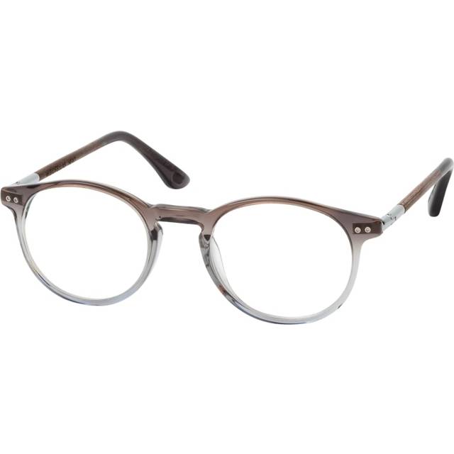 WOOD FELLAS 11082 7456, including lenses, ROUND Glasses, UNISEX - Grey