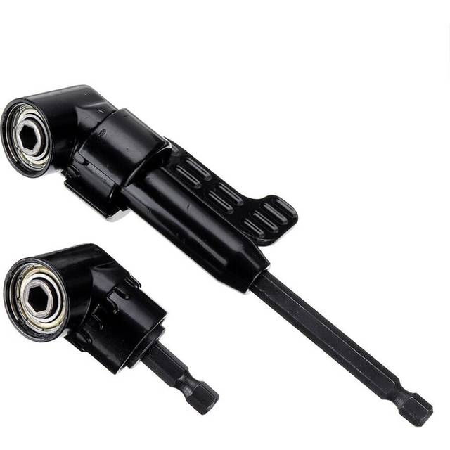 (Long: 130x40x40mm) Hex Screwdriver Bit Holder 105 Degree Angle Extension Socket Holder Adaptor