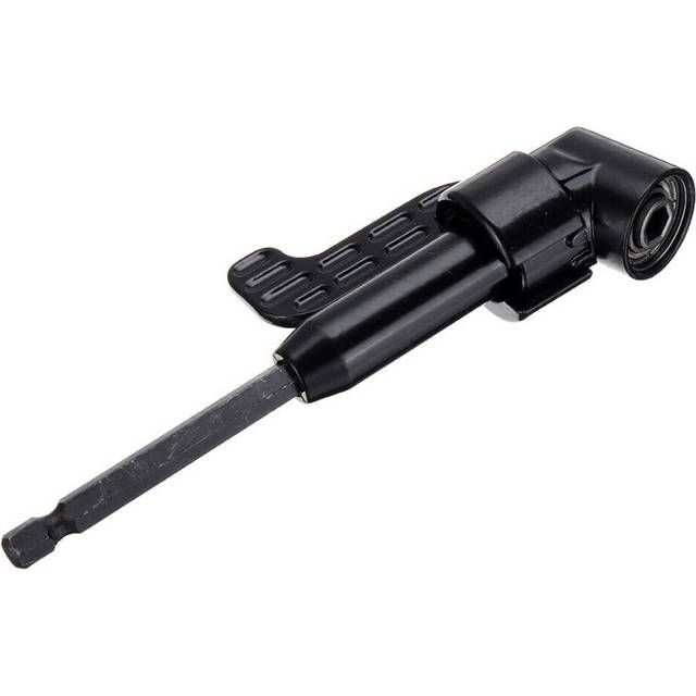 (Short: 55x30x30mm) Hex Screwdriver Bit Holder 105 Degree Angle Extension Socket Holder Adaptor