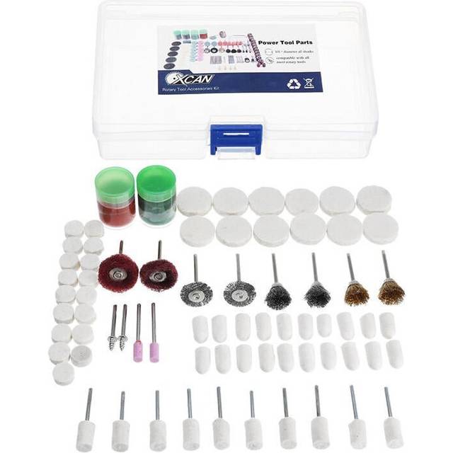 71pcs 1/8 Inch Shank Rotary Tool Accessories Set Polishing Cutting Grinding Bits for Dremel