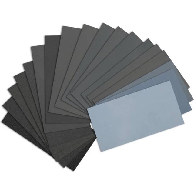 57pcs 80-10000 Grit Sanding Paper Abrasive Sandpaper for Wood Metal Polishing Grinding