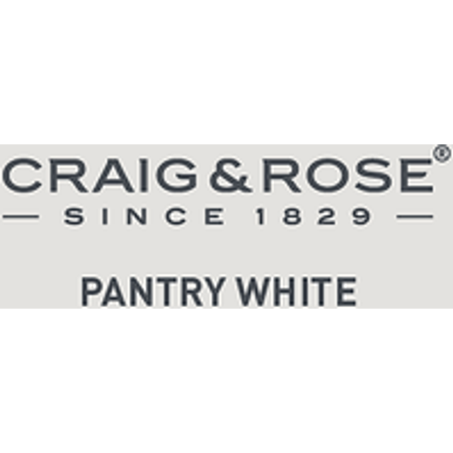 Craig and Rose 1829 Chalky Emulsion Paint, Pantry White Colour Patch, Matt Emulsion , Furniture Paint, Paints, Wall and Ceiling