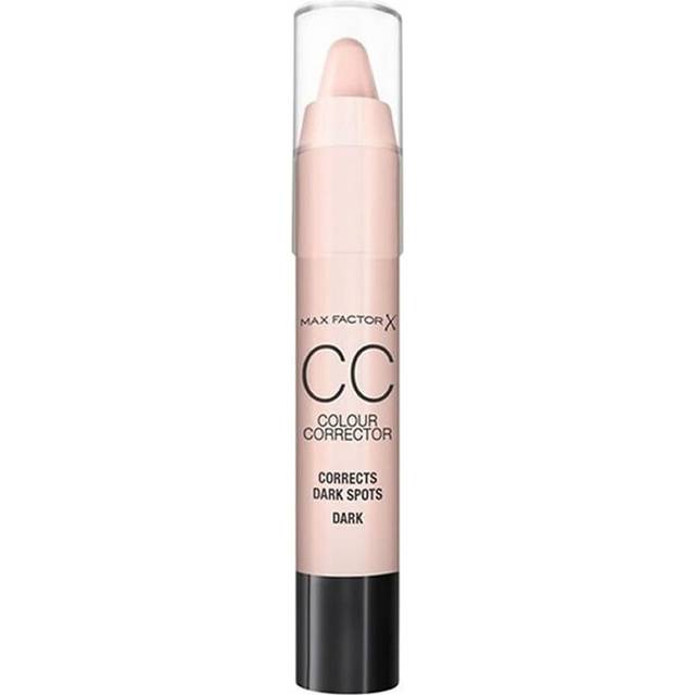 Max Factor CC Concealer Stick for Dark Spots, Light Skin, Pink, 3.4 g