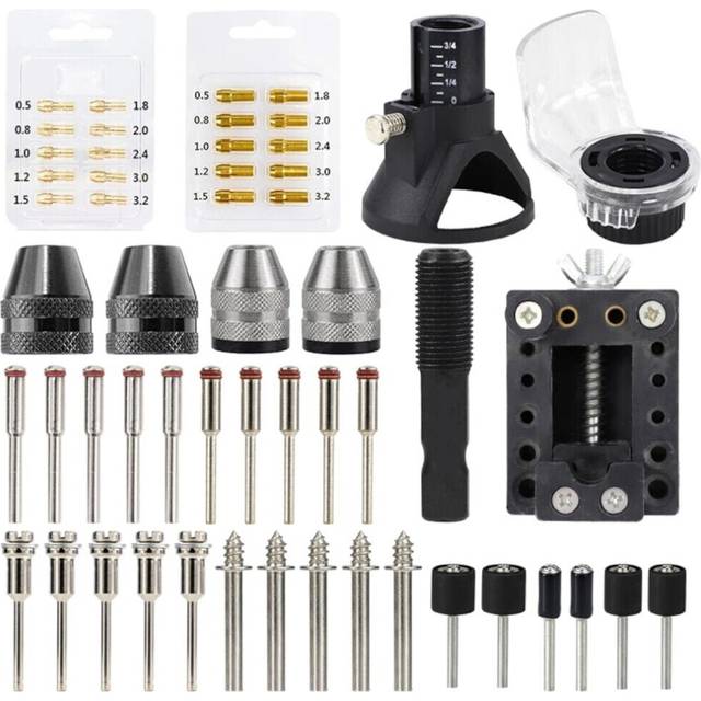 54Pcs Rotary Tool Accessories Kit Grinding Polishing Abrasive Tool for Dremel Rotary Tools
