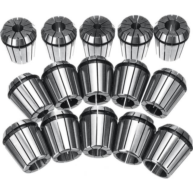 (5/8 Inch) 1/8-1 Inch Spring Collet Chuck Set for CNC Milling Lathe Tool
