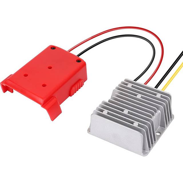 Converter for 18V To12V Battery Dock Power 180W Inverter,Connector DIY Adapter Automatic Boost