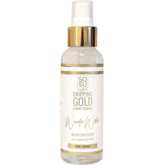 SOSU by SJ Dripping Gold Wonder Water Self Tanning Face Mist Light Medium