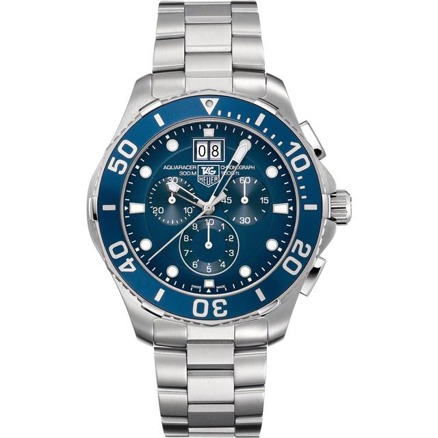 TAG Heuer Watch Aquaracer Chronograph - Blue