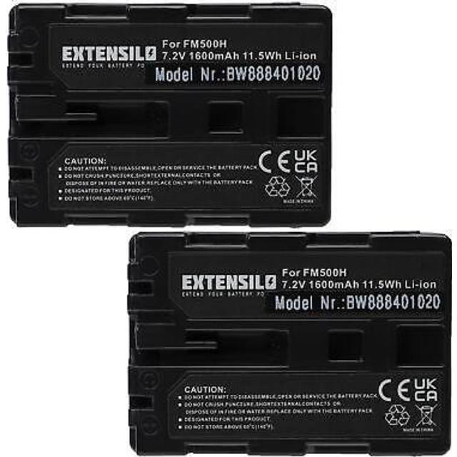 2x battery for hasselblad hv 1600mah