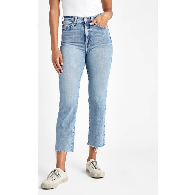 Cropped Stovepipe Jean