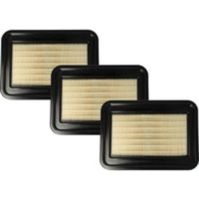 Set 3x Flat-Fold Filter compatible with Mirka 1242 m afc, 1230 m afc Vacuum Cleaner - Pleated Filter Element - Vhbw