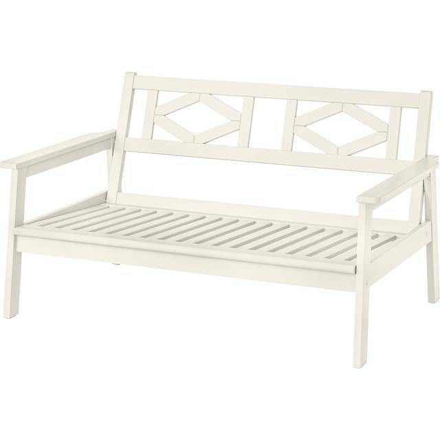 BONDHOLMEN 2-sits soffa, utomhus, vit/beige, 139x81x73 cm