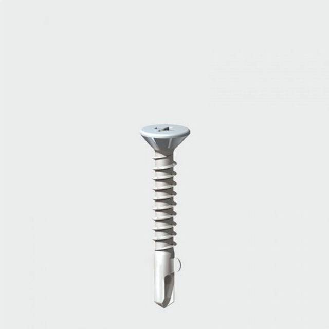 Timco - Self-Drilling Wing-Tip Steel to Timber Heavy Section A2 Stainless Steel Bi-Metal Screws - 5.5 x 65