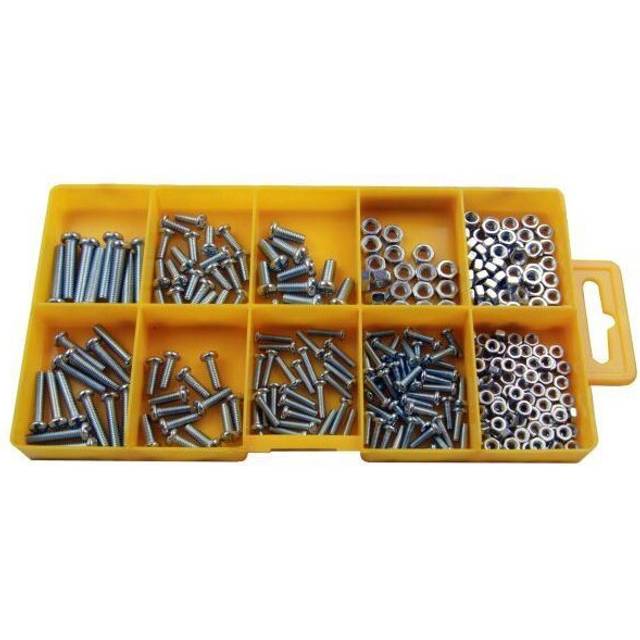 US PRO 275 Piece Assorted Metric Machine Screws & Nuts