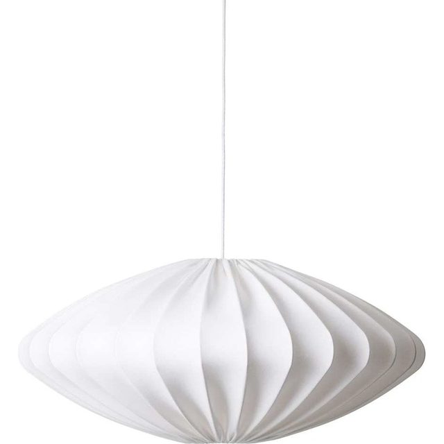 Watt & Veke Ellipse linne taklampa pendel Ø80 cm Vit
