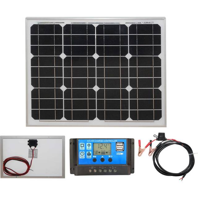 Mono 30W Solar Panel Kit 1