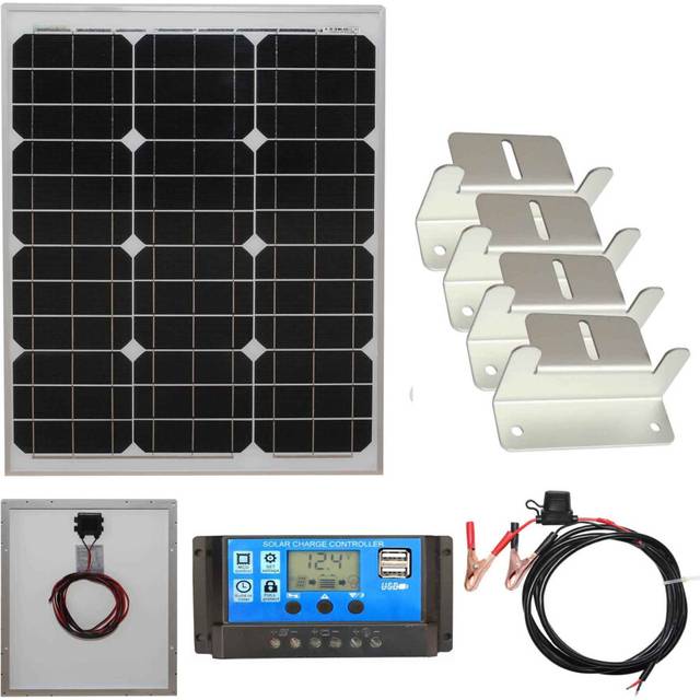 Mono 40W Solar Panel Kit 2