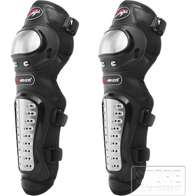 Men Motocross Stainless steel Kneepads Motorcycles Knee Protection Equipment Knee pads Mtb Hockey gear Biker Elbow pads