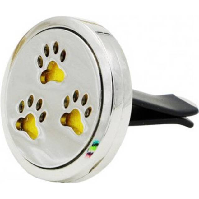 2 Pcs Paw Pattern Car Styling Outlet Perfume Clips Vent Air Freshener Purifier Perfume Essential Oil Diffuser