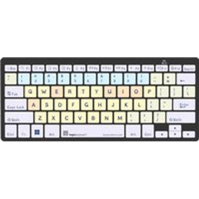 Logickeyboard Dyslexie keyboard Bluetooth PC Assistive Keyboard