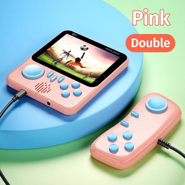 G7 Handheld Game Console 3.5inch Screen 666 in 1 Mini Ultra-Thin Student Card Machine Portable Retro Nostalgic Games Console