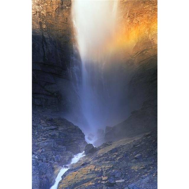 A Scenic Waterfall Takakkaw Falls Yoho National Park British Columbia Poster Print - 22 x 34 in. - Large