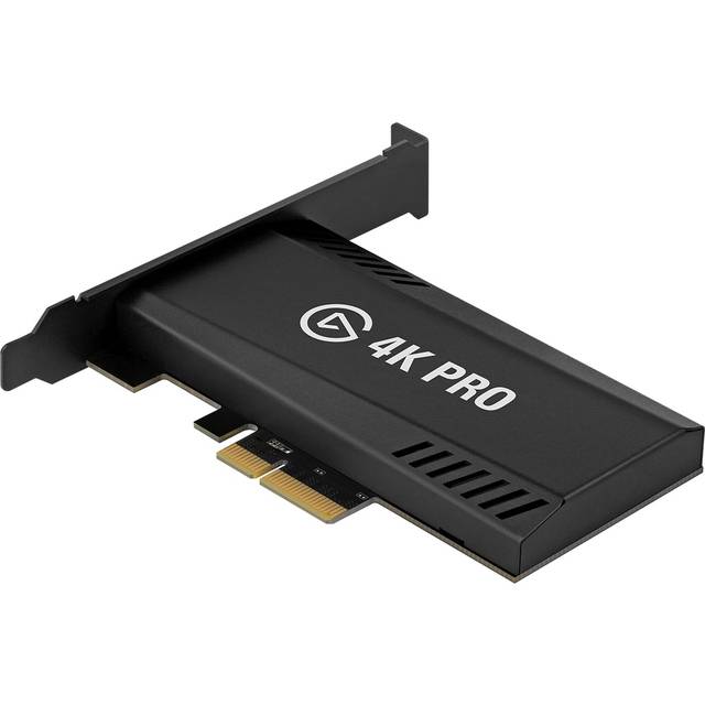 Elgato 4K Pro, Intern Capture Card: 8K60 genomströmning/4K60 HDR10 med ultralåg latens på PS5/Pro, Xbox Series X/S, OBS och mer, för streaming/inspelning, Windows PC och dual PC-uppställningar