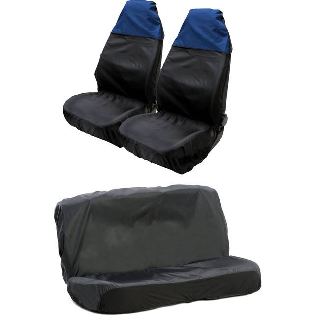 (Full Set With Blue Top Front) Seat Covers Water Resistant To Fit Renault 21 Nevada Options Of Front, Rear,Sets