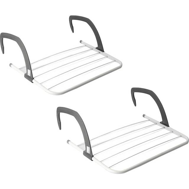 (Pack of 2) KAV Foldable Indoor Cloth Airer Drying Radiator