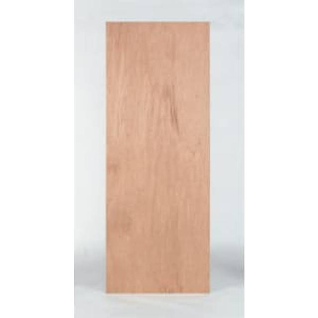 Wickes Lisburn Plywood Veneer Flush 1 Panel Internal Door - 1981 x 610mm - Natural