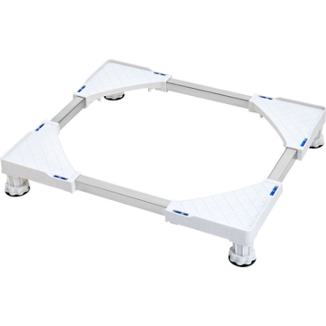 VEVOR YN-WMP01 Mini Fridge Stand w/ 4 Strong Feet Adjustable Washing Machine Refrigerator Riser Multi-Functional Universal Base Washer and Dryer Pedes