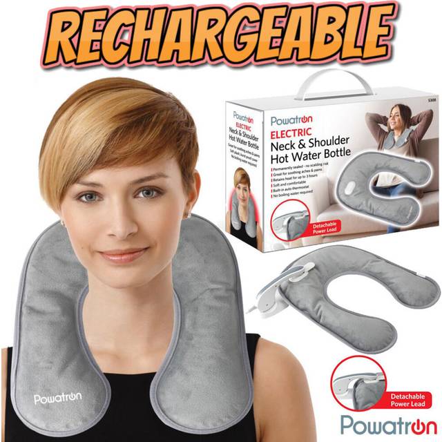 Rechargeable Neck and Shoulder Warmer Hot Water Bottle Sealed No Boiling Water