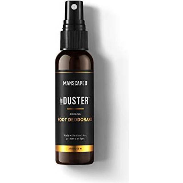 MANSCAPED The Foot Duster, Men's Cooling Foot Deodorant Spray, Featuring Tea Tree Oil and Our Signature MANSCAPED Scent