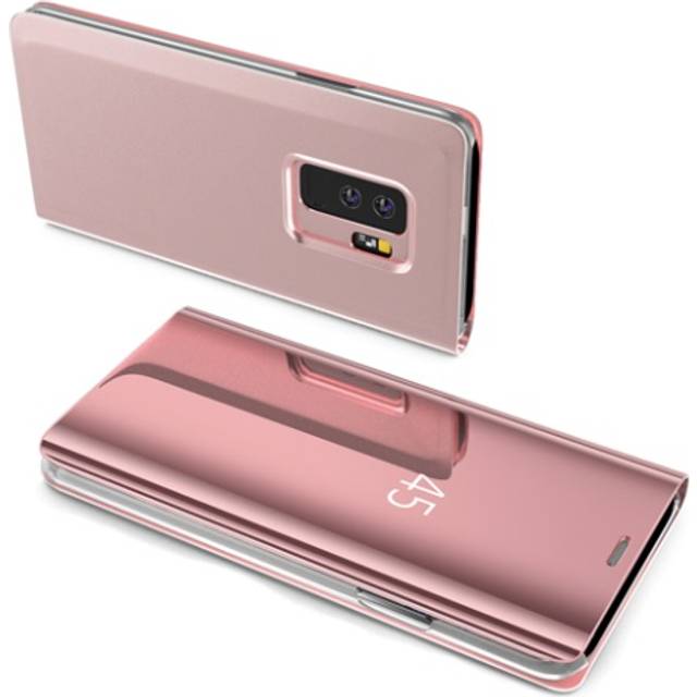 Samsung Galaxy S9+ (S9 plus) Fodral View Cover Rosa