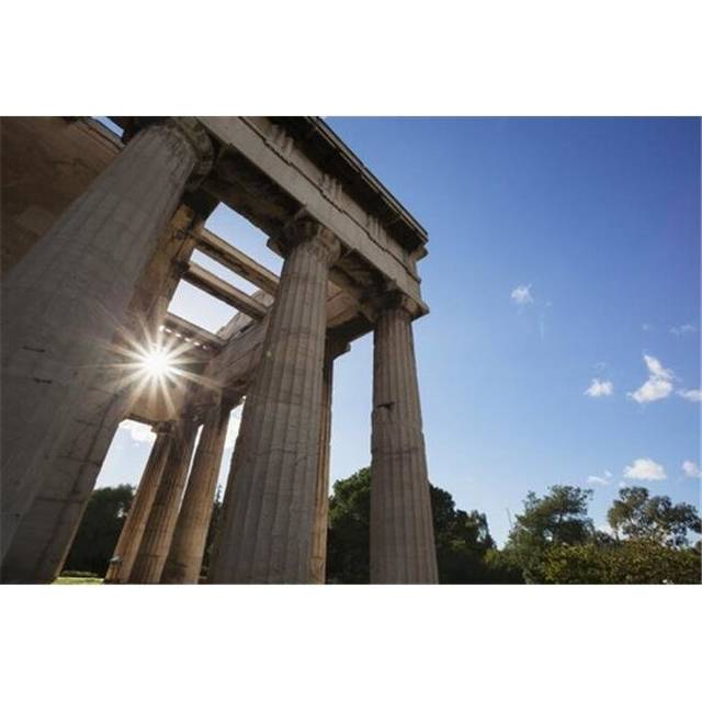 Temple of Hephaestus - Athens Greece Poster Print by Reynold Mainse, 38 x 24 - Large