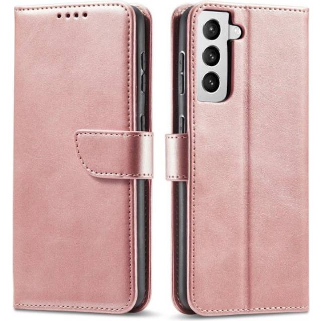 Galaxy S24 Plus PlÃ¥nboksfodral Magnet Flap - Rosa